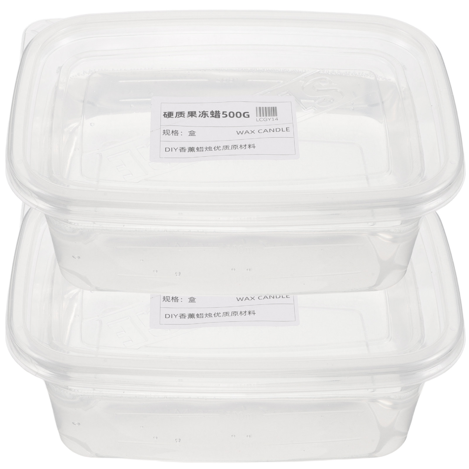 Candle Making Wax Melter - เจลแว็กซ์ใสสำหรับทำเทียน 1 กก./2.2 ปอนด์ เจลแว็กซ์ใส ความหนาแน่นสูง