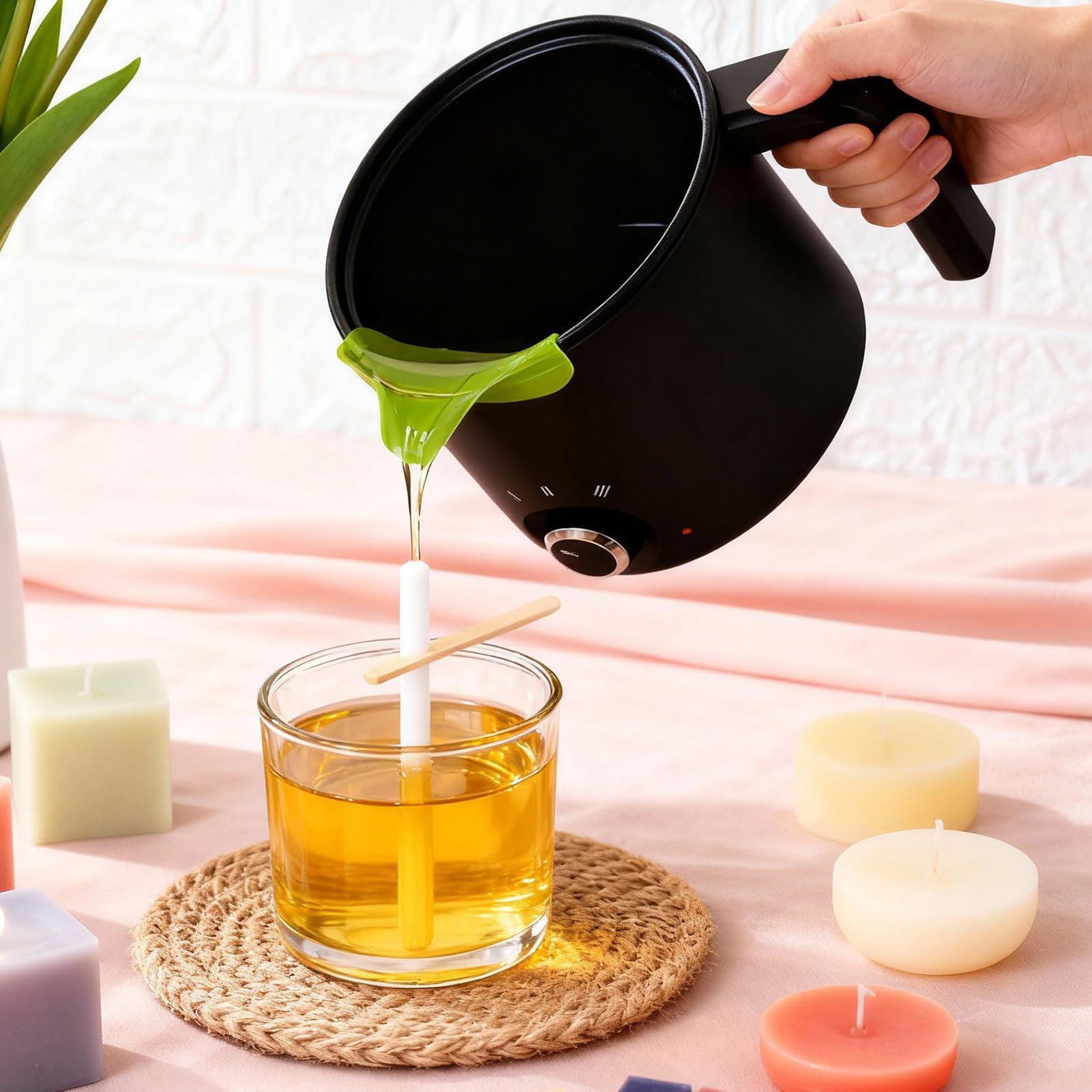Candle Making Pot - หม้อหลอมเทียน EU 1.5 ลิตร อุปกรณ์หลอมเทียน ปรับอุณหภูมิได้