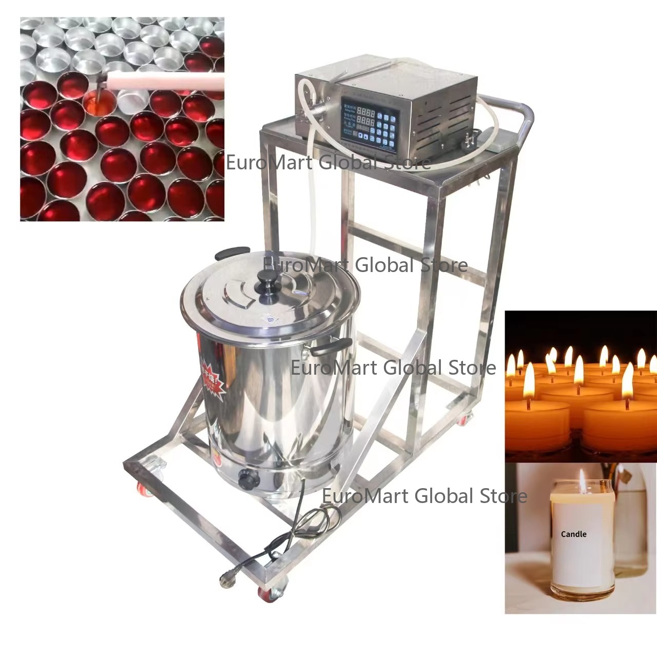 เครื่องบรรจุขี้ผึ้งเทียนอุตสาห - Candle Making Machine Price บทวิจารณ์และราคา