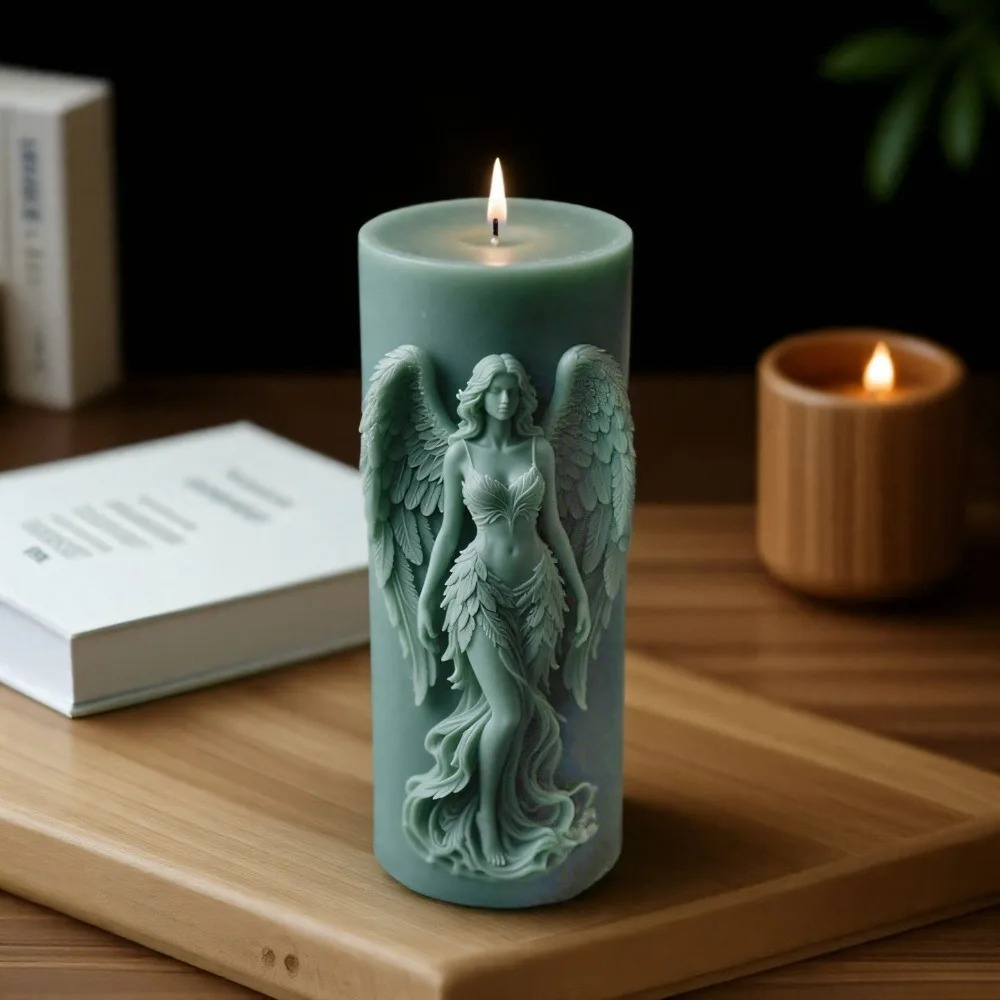 ปีกเทพธิดาเทียนหอมซิลิโคนแม่พิ - Candle Making Wax Melter บทวิจารณ์และราคา