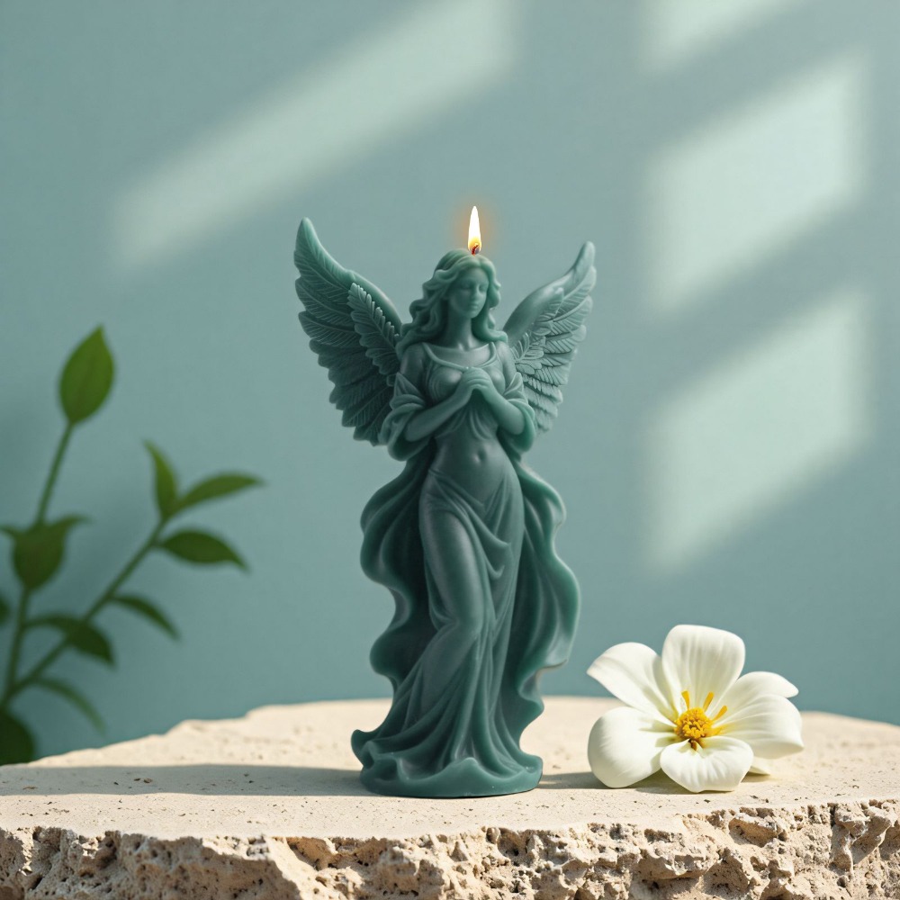 ปีกเทพธิดาเทียนหอมซิลิโคนแม่พิ - Candle Making Wax Melter บทวิจารณ์และราคา