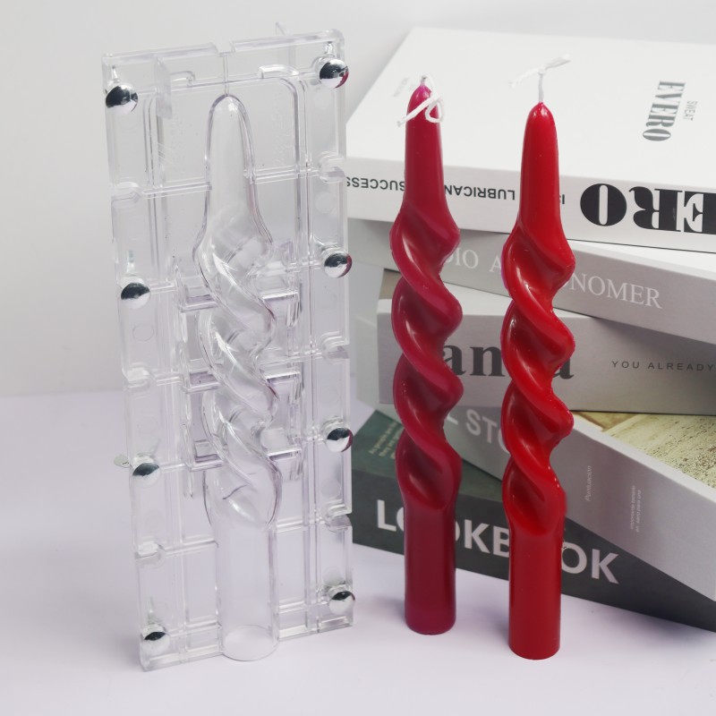 Twisted Stripe คอลัมน์อะคริลิค - Candle Making Diy Kit บทวิจารณ์และราคา