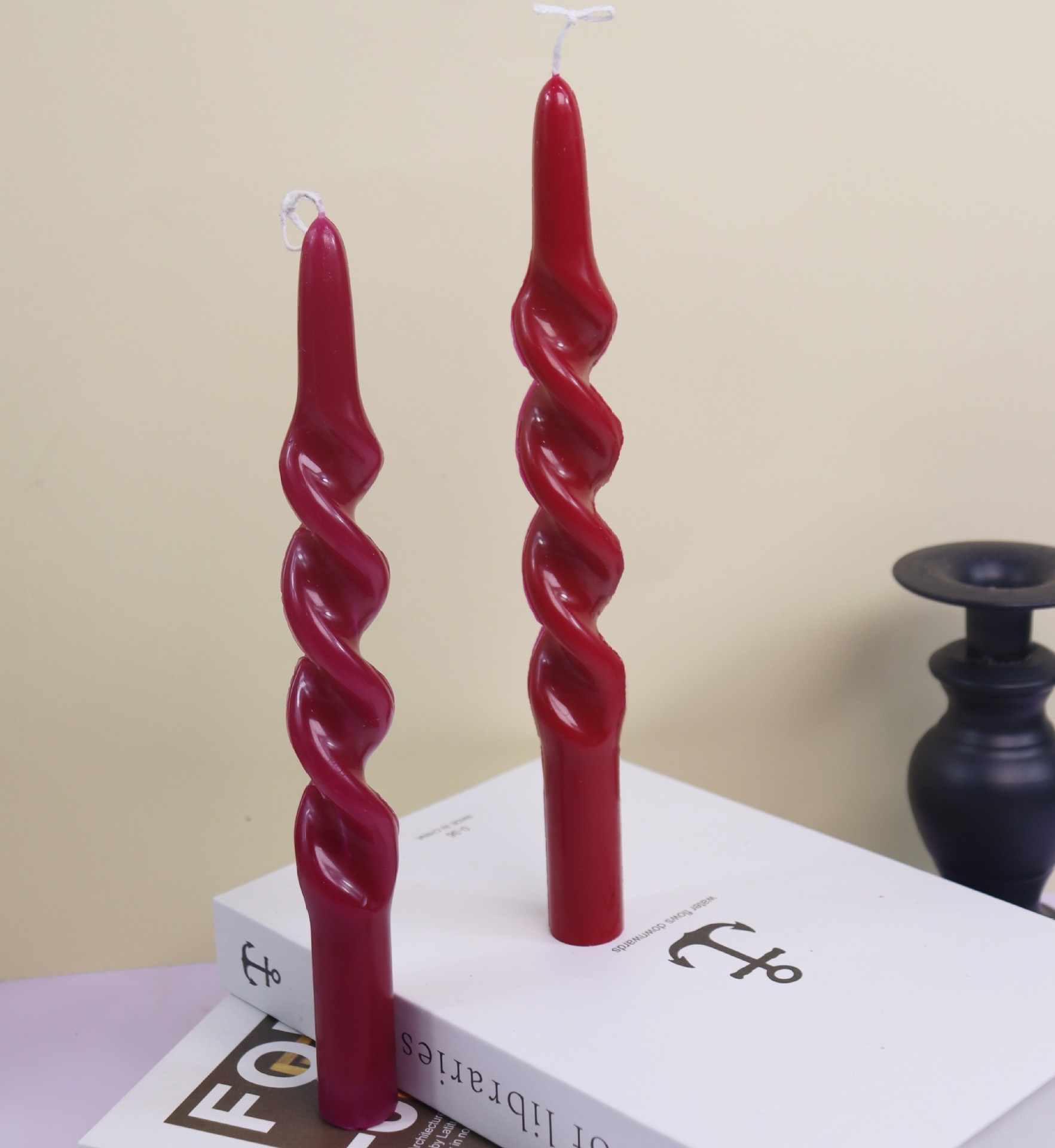 Twisted Stripe คอลัมน์อะคริลิค - Candle Making Diy Kit บทวิจารณ์และราคา