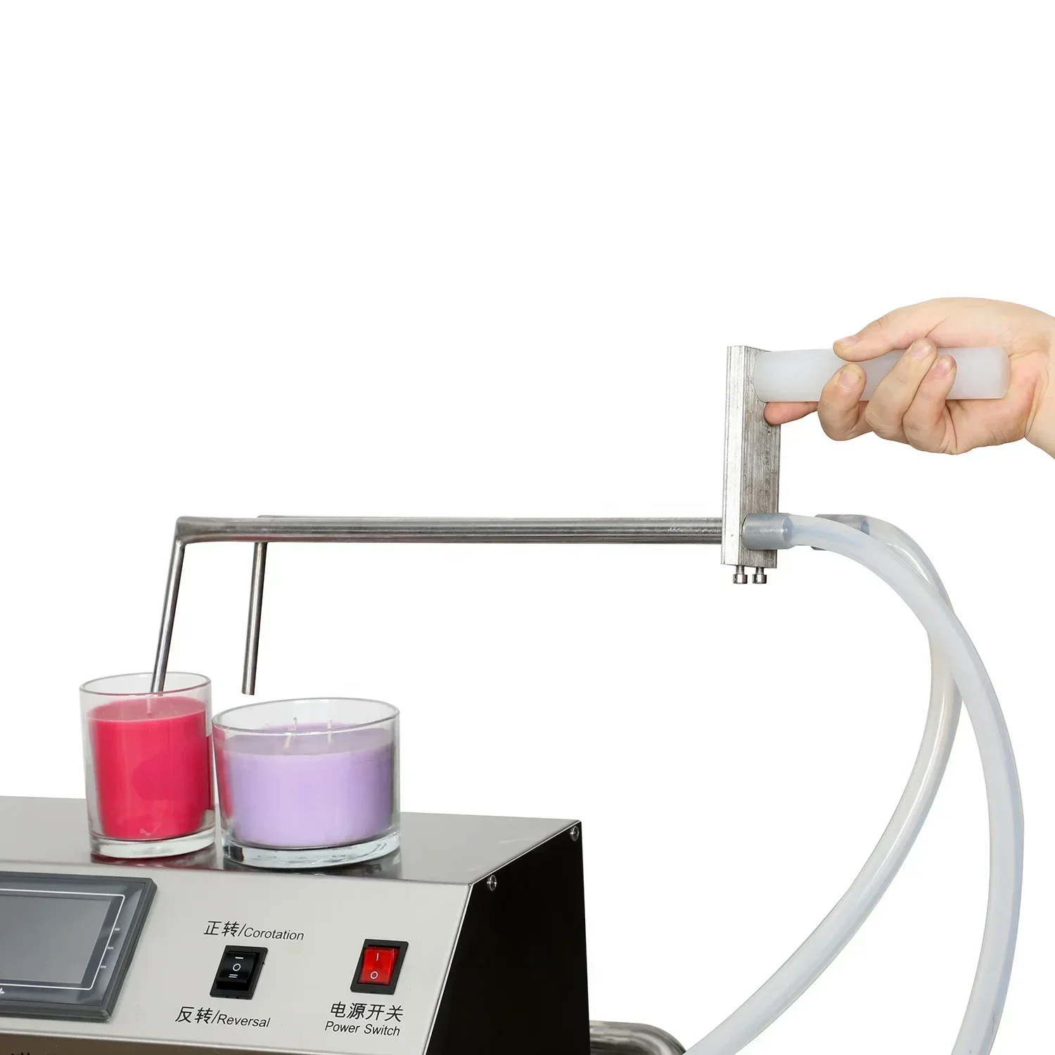 เครื่องบรรจุของเหลวแบบปั๊มสองห - Candle Making Machine Price บทวิจารณ์และราคา