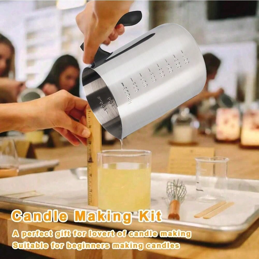 ชุดอุปกรณ์ทำเทียนพร้อมหม้อเทเท - Candle Making Pot บทวิจารณ์และราคา