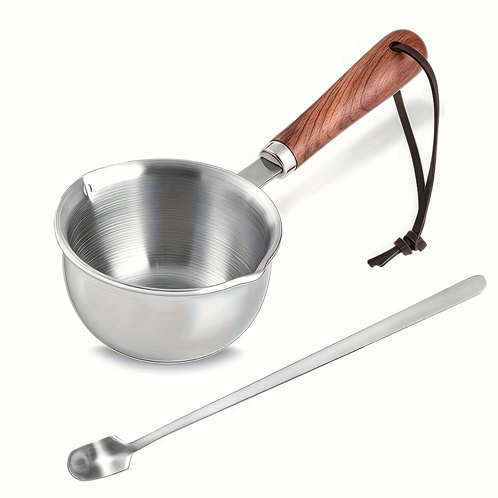 หม้อสแตนเลสขนาด 10 ออนซ์ พร้อม - Candle Making Pot บทวิจารณ์และราคา