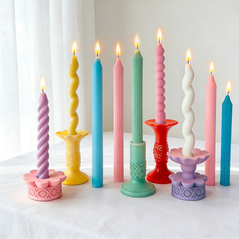 แม่พิมพ์เทียนซิลิโคนแบบเกลียวย - Candle Making Wax Melter บทวิจารณ์และราคา