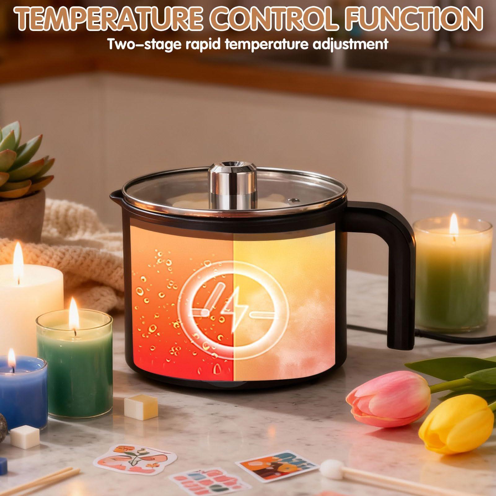 หม้อหลอมเทียน 1.5 ลิตร ขนาดใหญ - Candle Making Pot บทวิจารณ์และราคา