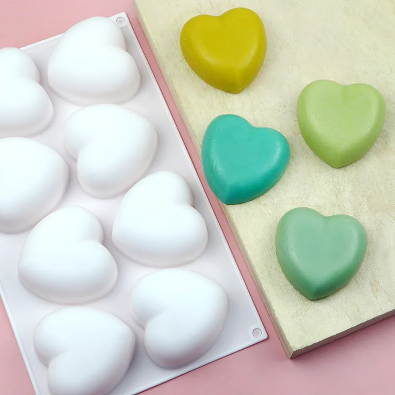 Love Heart ซิลิโคนสบู่แม่พิมพ์ - Candle Making Diy Kit บทวิจารณ์และราคา
