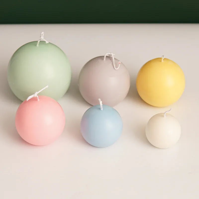5-8 ซม.ทรงกลมเทียนแม่พิมพ์พลาส - Candle Making Diy Kit บทวิจารณ์และราคา