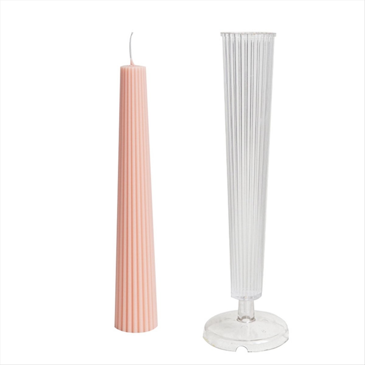 ชุดแม่พิมพ์เทียนหอมทรงเสาลายทา - Candle Making Diy Kit บทวิจารณ์และราคา