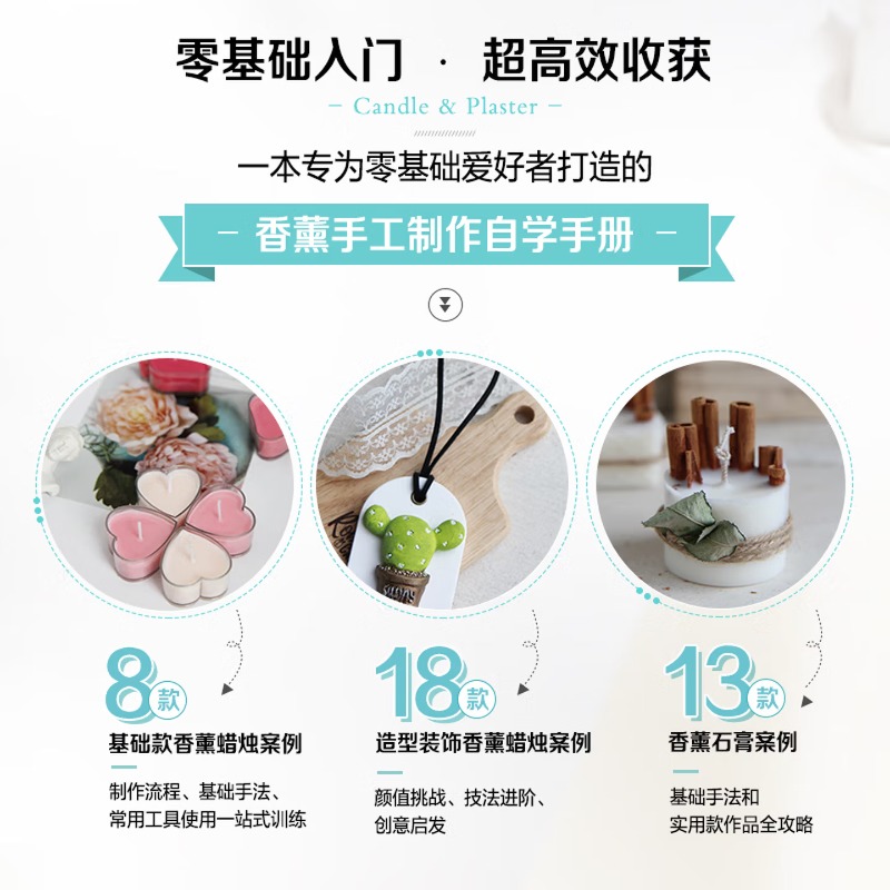 คอร์สเรียนทำเทียนและปูนปลาสเตอ - Candle Making For Beginners บทวิจารณ์และราคา