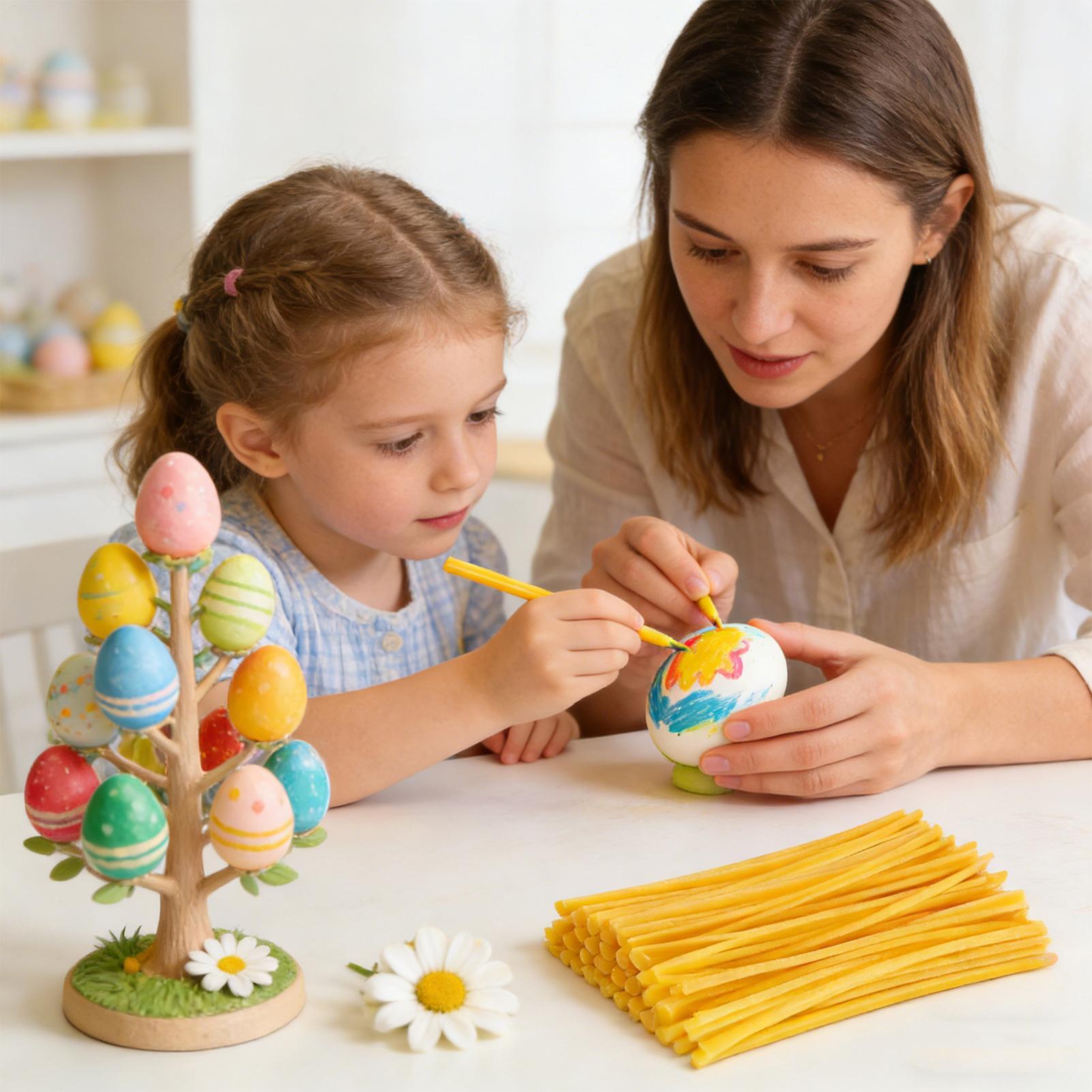แท่งขี้ผึ้งตกแต่งไข่ 120 ชิ้น  - Candle Making Diy Kit บทวิจารณ์และราคา
