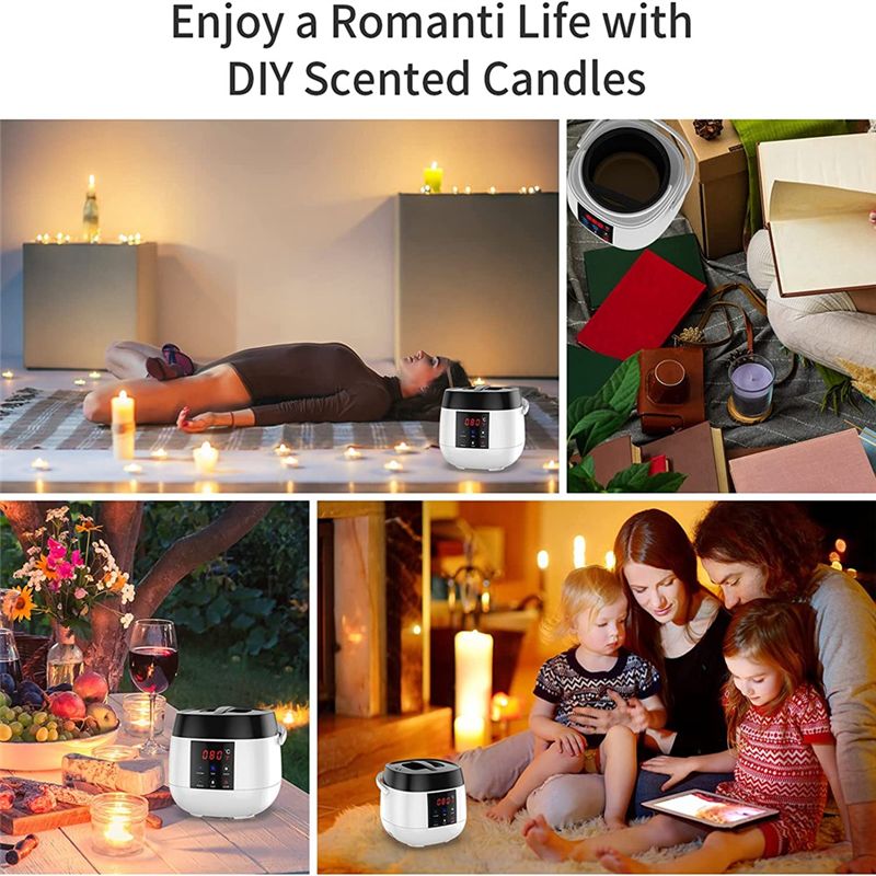 AEE4-หม้อหลอมขี้ผึ้งสำหรับทำเท - Candle Making For Beginners บทวิจารณ์และราคา