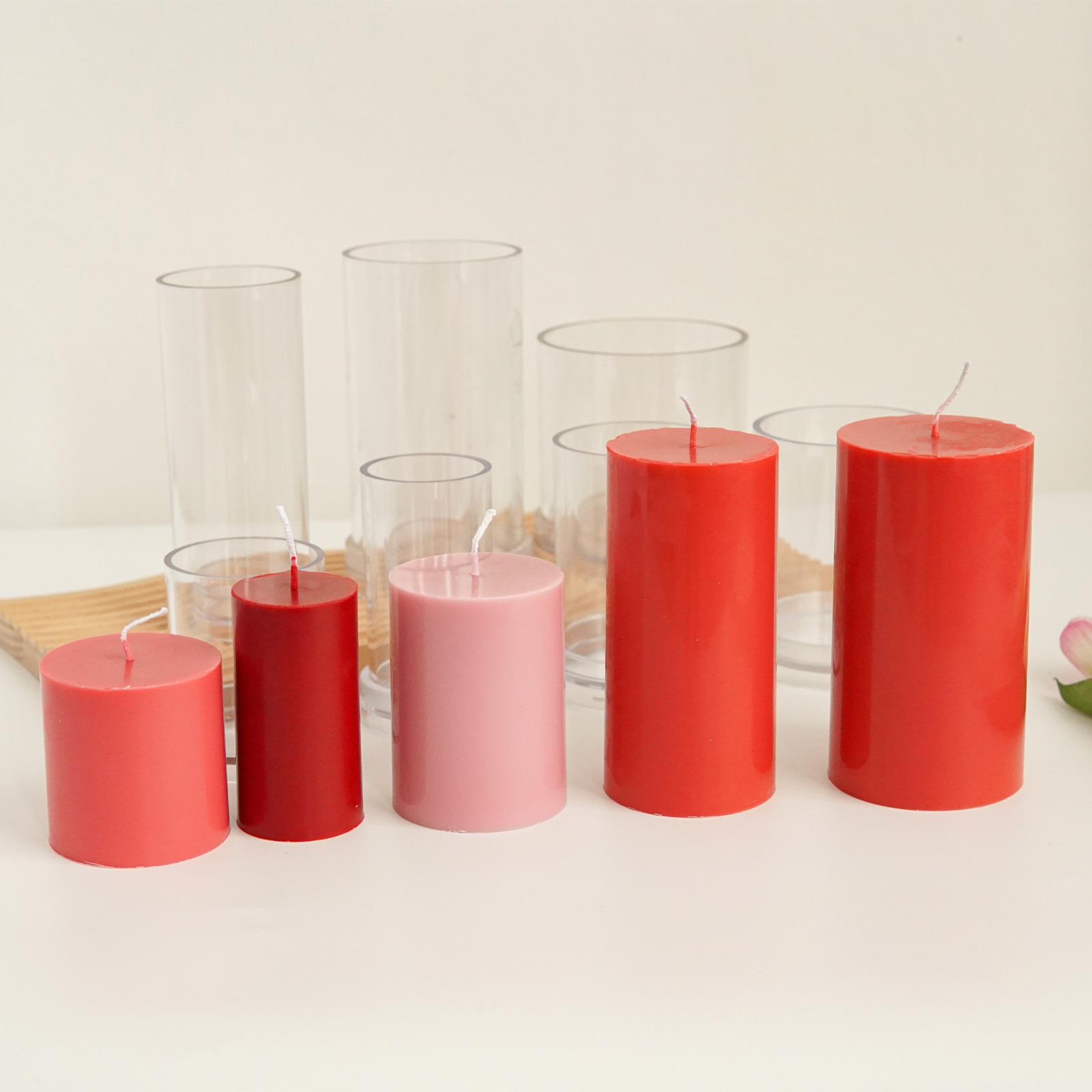 ต่างๆ 3D ทรงกระบอกเทียนแม่พิมพ - Candle Making Diy Kit บทวิจารณ์และราคา