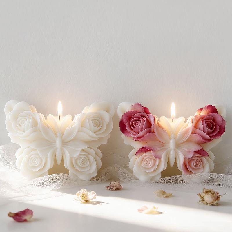 แม่พิมพ์ซิลิโคนรูปผีเสื้อกุหลา - Candle Making Activity บทวิจารณ์และราคา
