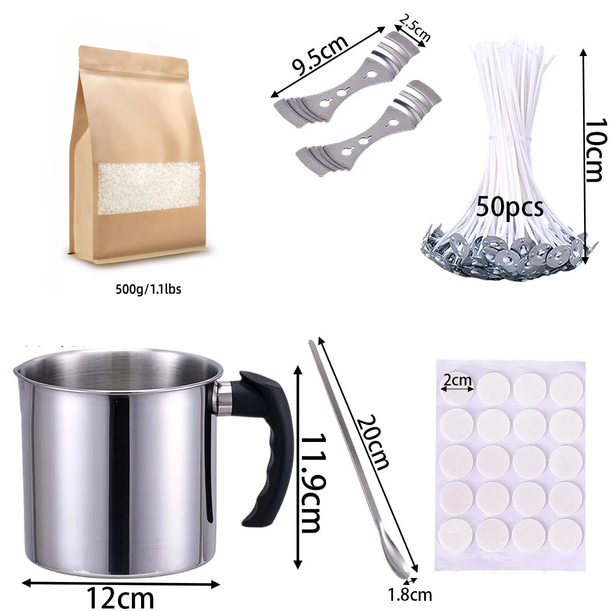 ชุดอุปกรณ์ทำเทียนหอม DIY พร้อม - Candle Making Pot บทวิจารณ์และราคา